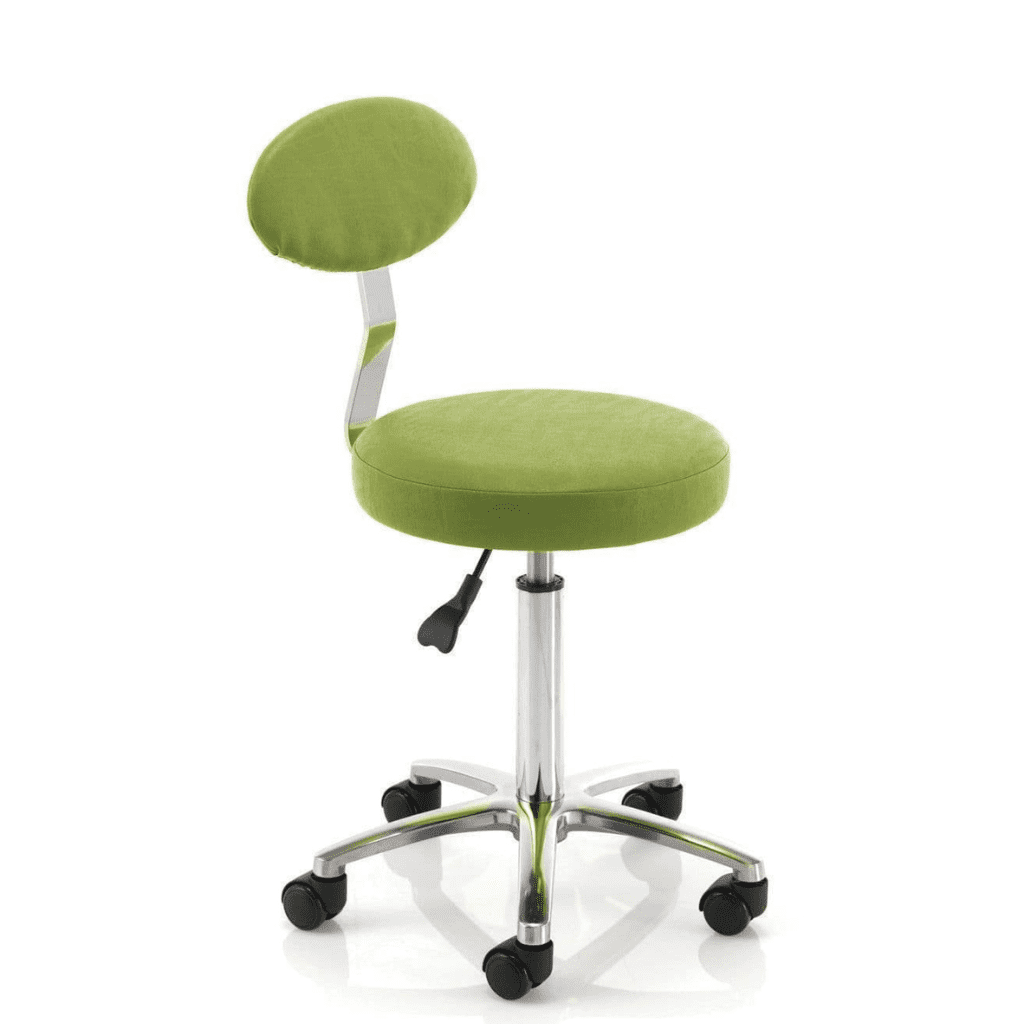 REM Cutting Stool with Backrest Colour