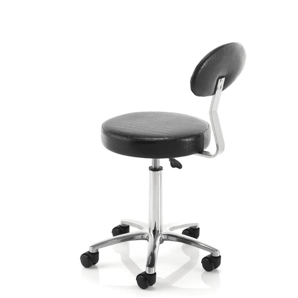 REM Cutting Stool with Backrest Colour