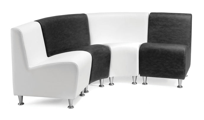 REM Elegance Reception Waiting Chair 45Âº Corner – Better Salon Supplies