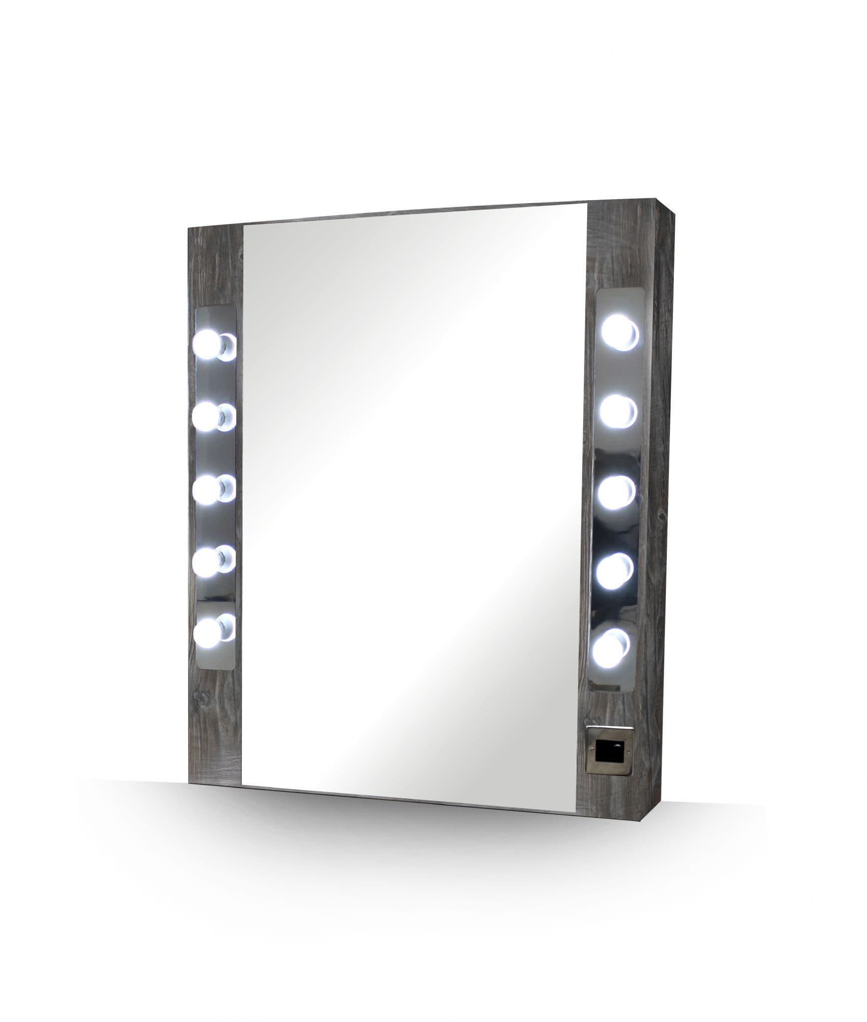 REM Hollywood Freestanding 2 Position Island Unit with  Make Up Mirror