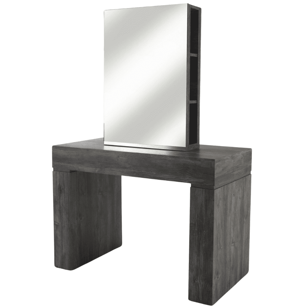 REM Oasis Freestanding Wall Styling Unit Storage Mirror