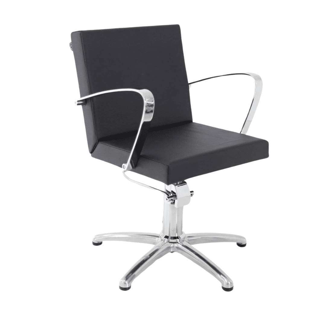 REM Shiraz Hydraulic Styling Chair Black