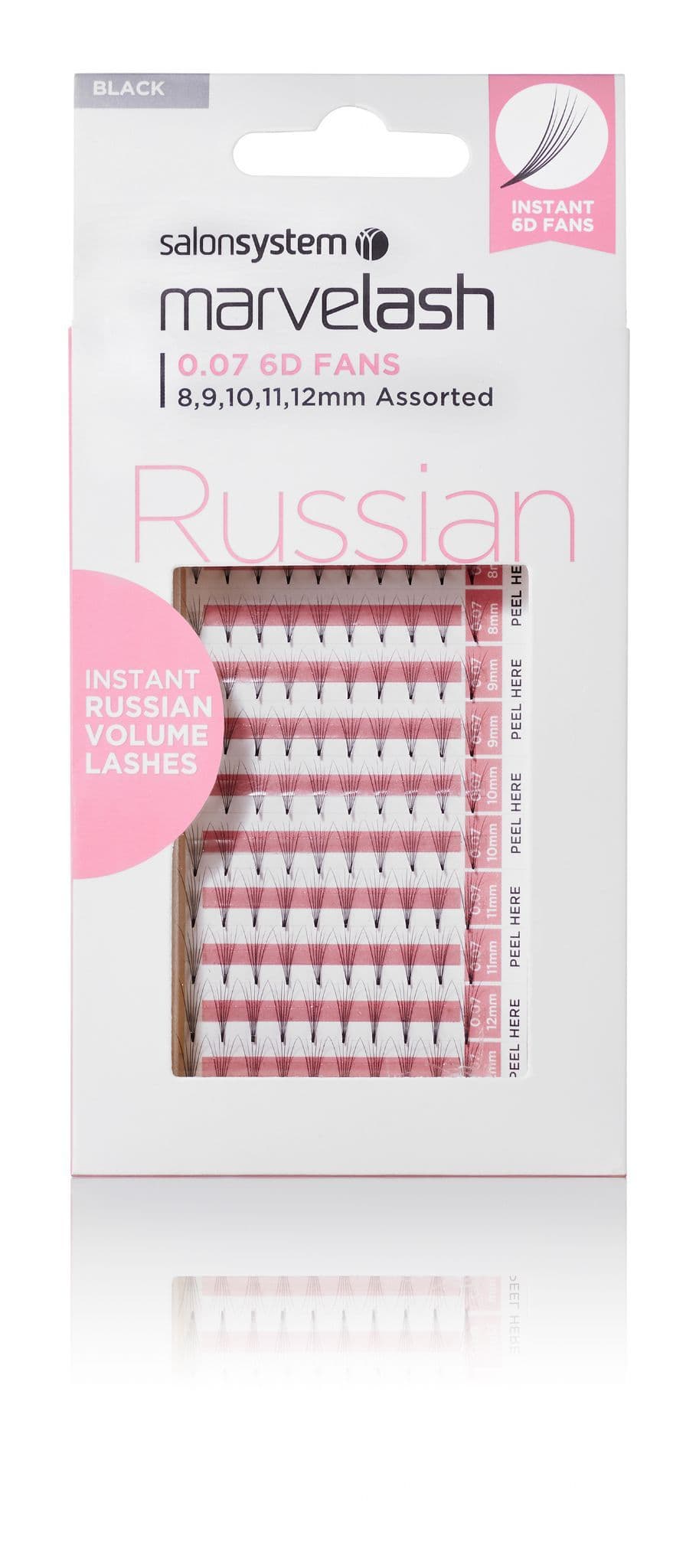 Russian 3D Fan Lashes 0.07
