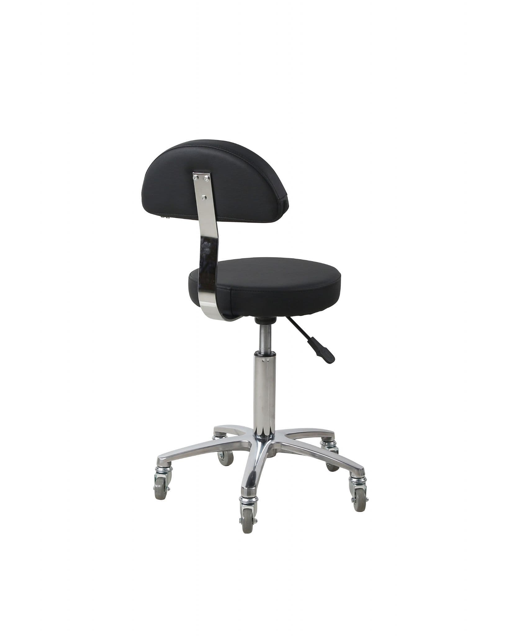 Salon Fit Hudson Gas Lift Stool With Basket