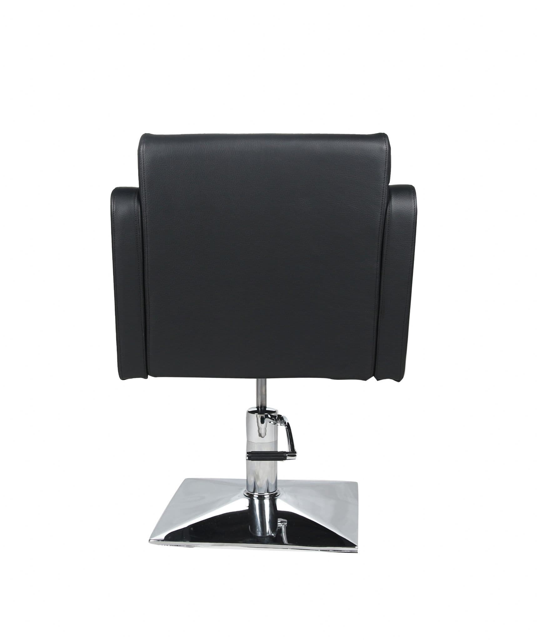 Salon Fit Manhattan Hydraulic Hairdressing Chair Black Square Base