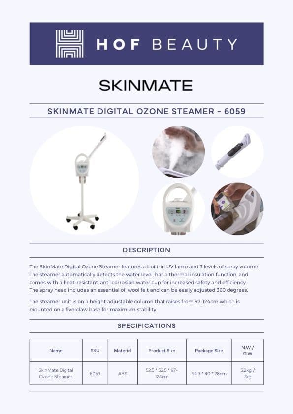 SkinMate Digital Ozone Facial Steamer