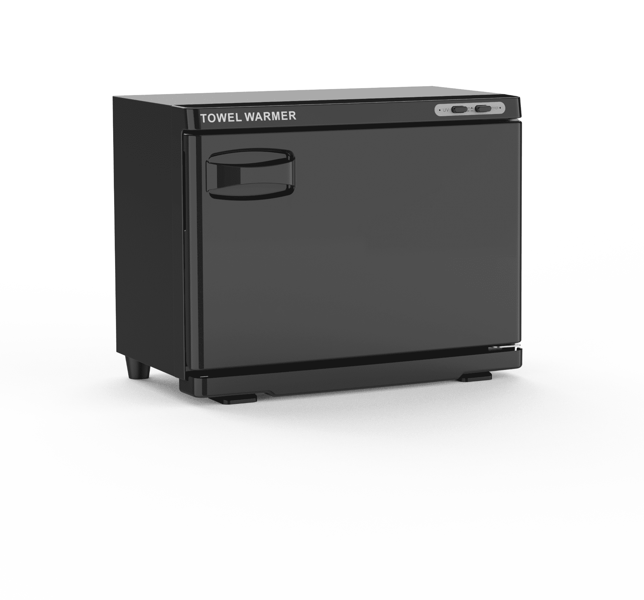 SkinMate Large Hot Towel Cabinet Black