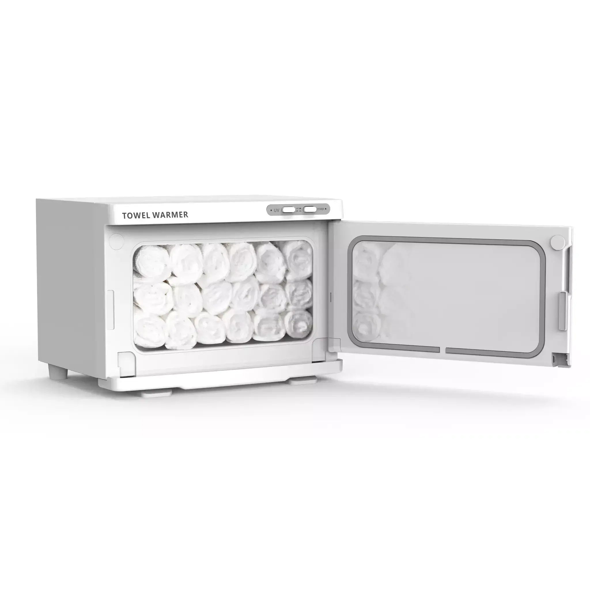 SkinMate Small Hot Towel Cabinet White