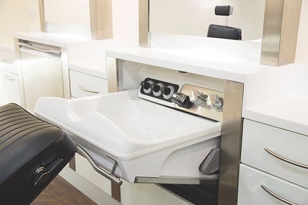 Takara Belmont Salon Console Basin Unit