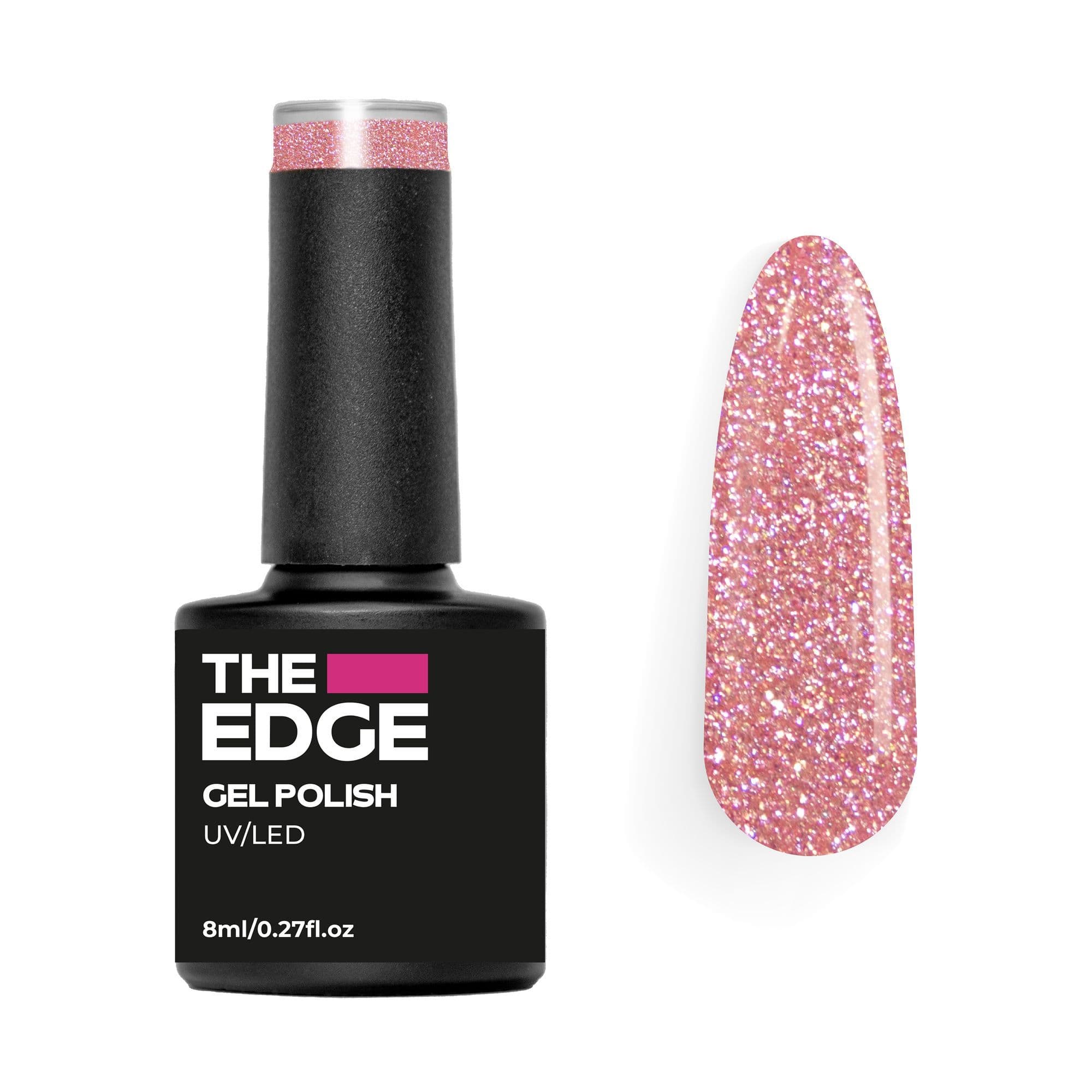 The Edge The Blush Glitter Gel Polish 8ml