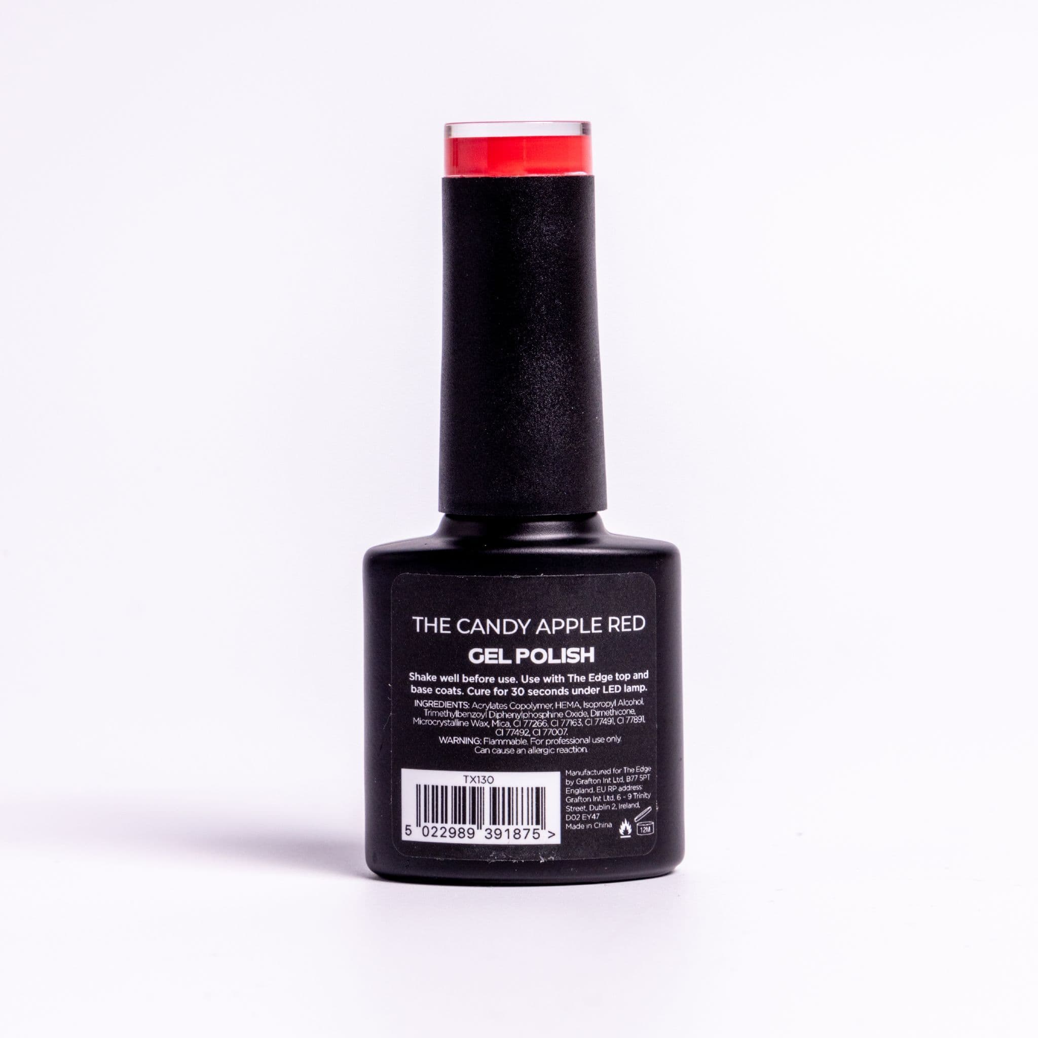 The Edge The Candy Apple Red Gel Polish 8ml