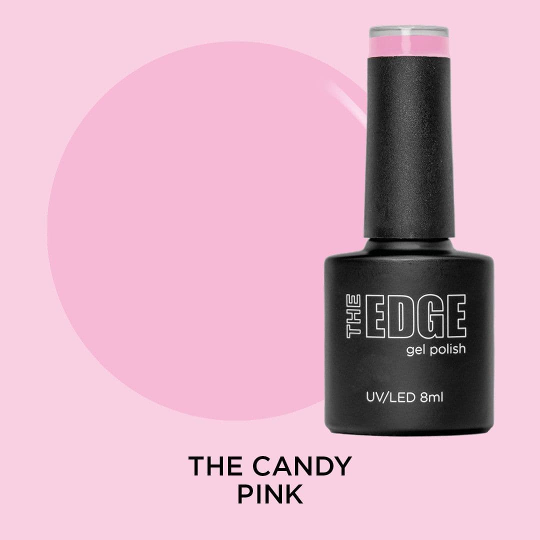 The Edge The Candy Pink Gel Polish 8ml