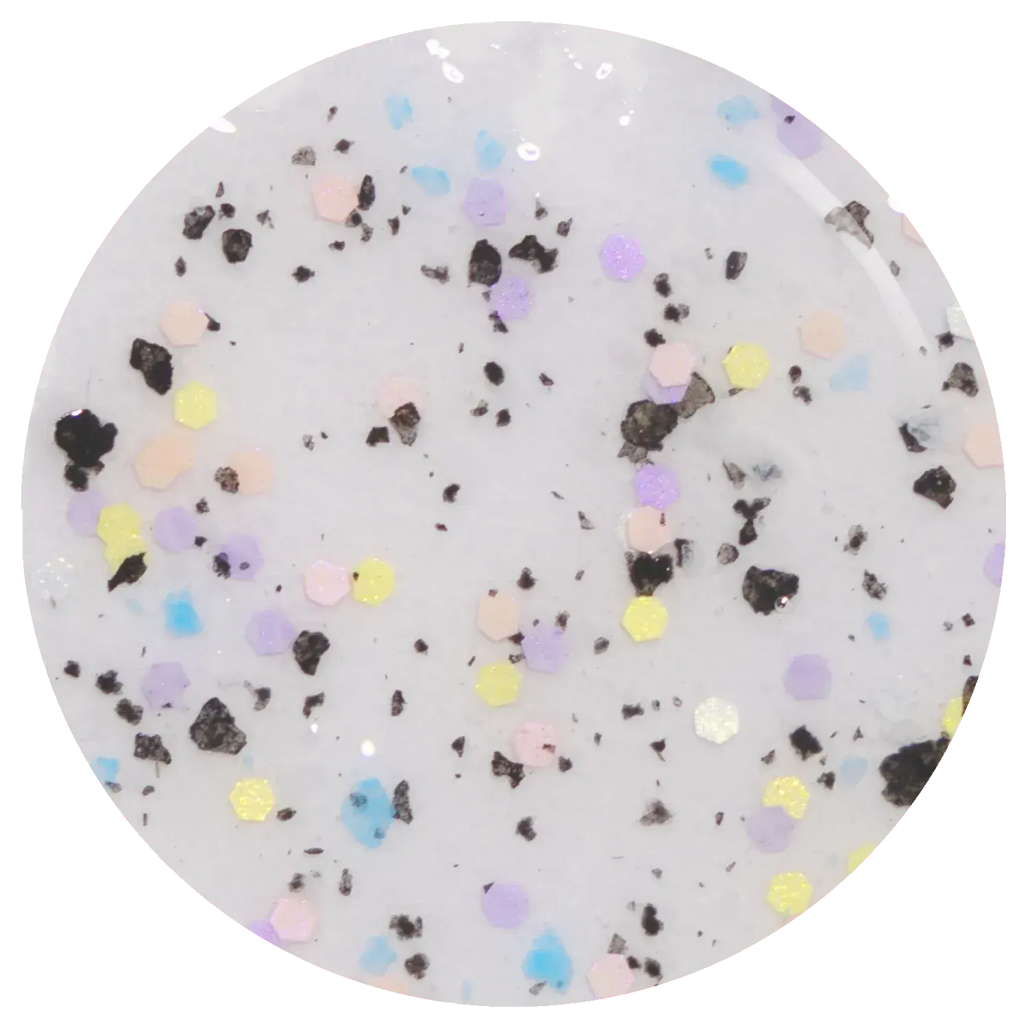 The Edge The Confetti Top Coat (FX) Gel Polish 8ml