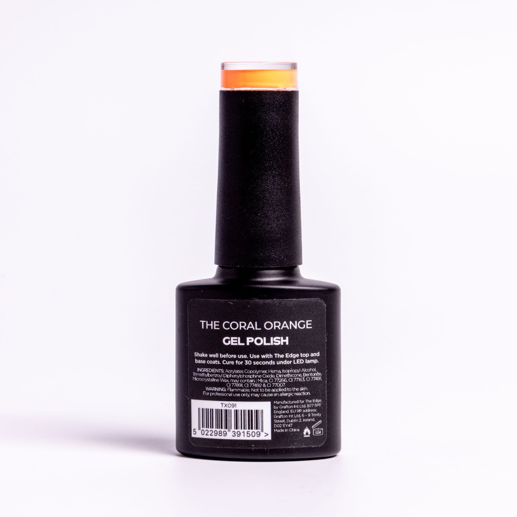The Edge The Coral Orange Gel Polish 8ml