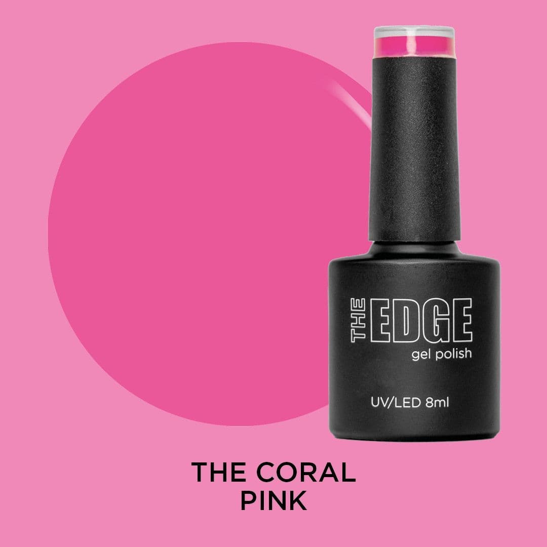 The Edge The Coral Pink Gel Polish 8ml
