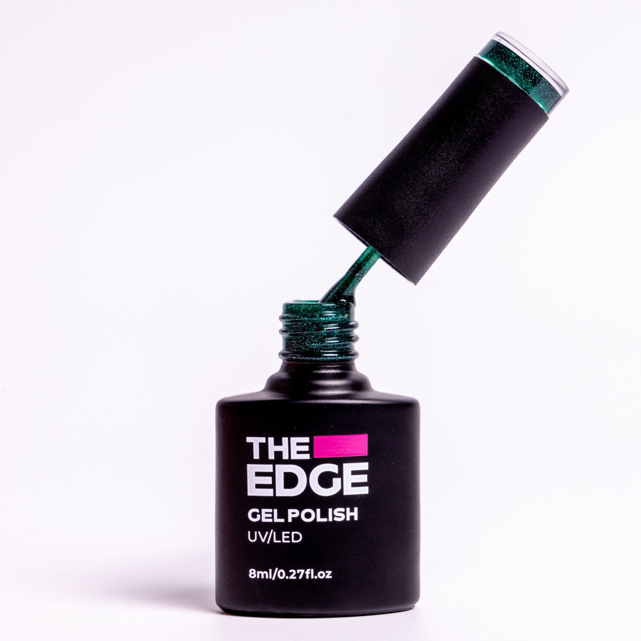 The Edge The Emerald  Glitter Gel Polish 8ml
