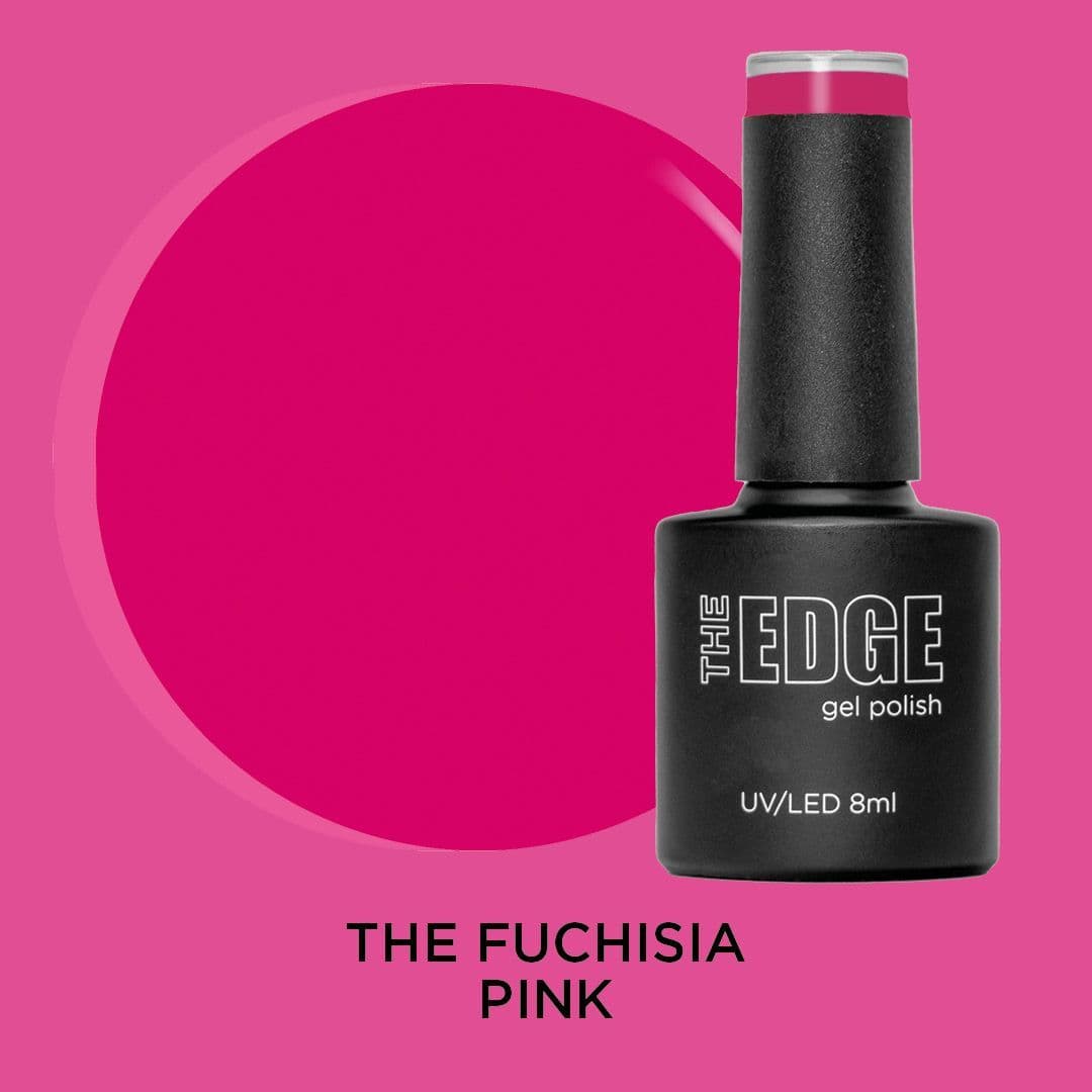 The Edge The Fuschia Pink Gel Polish  8ml