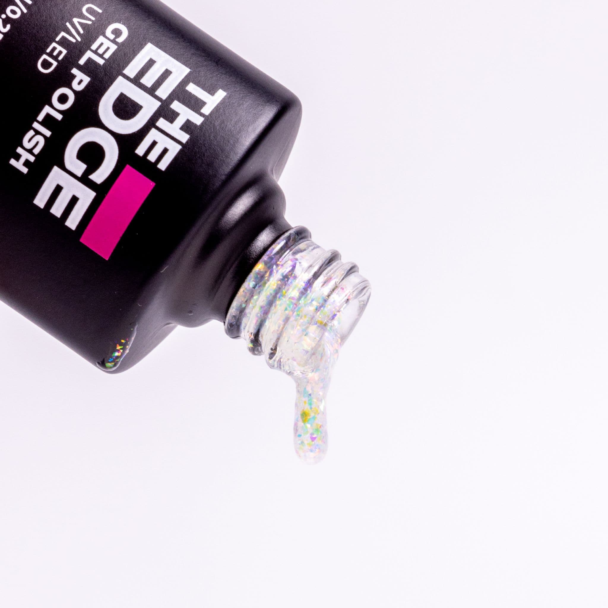 The Edge The Holographic Flake Topper (FX) Gel Polish 8ml