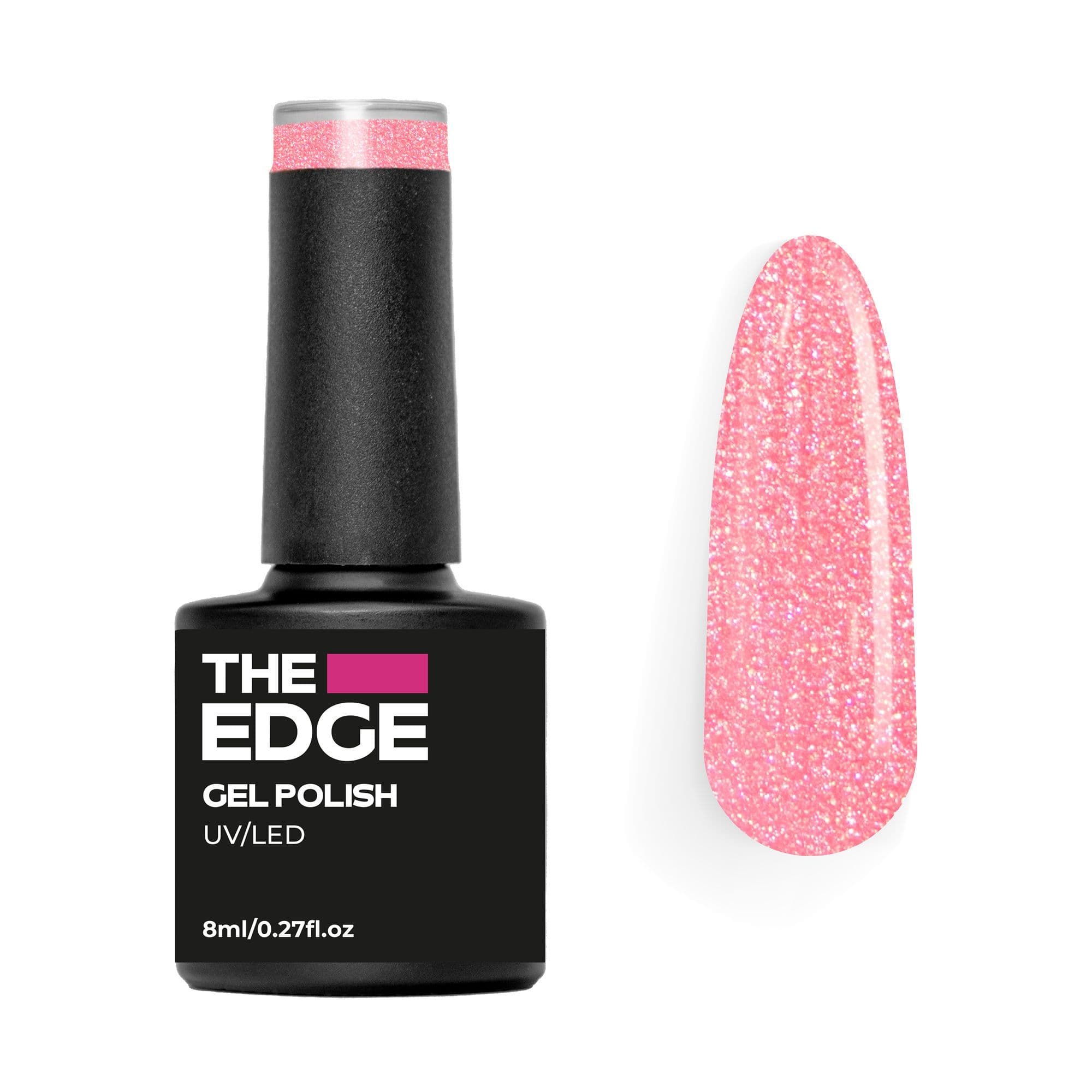 The Edge The Lip Gloss Pink Gel Polish 8ml