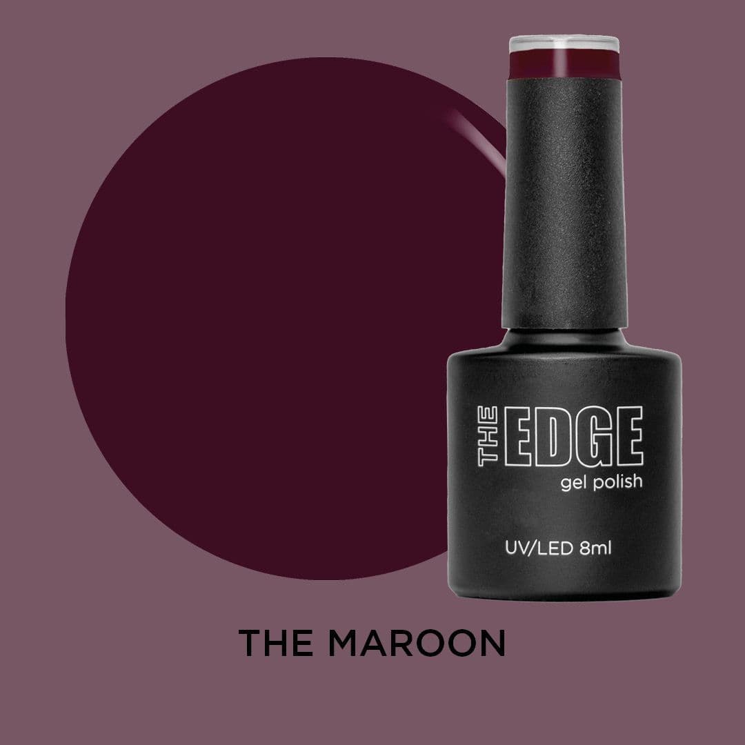 The Edge The Maroon Gel Polish 8ml