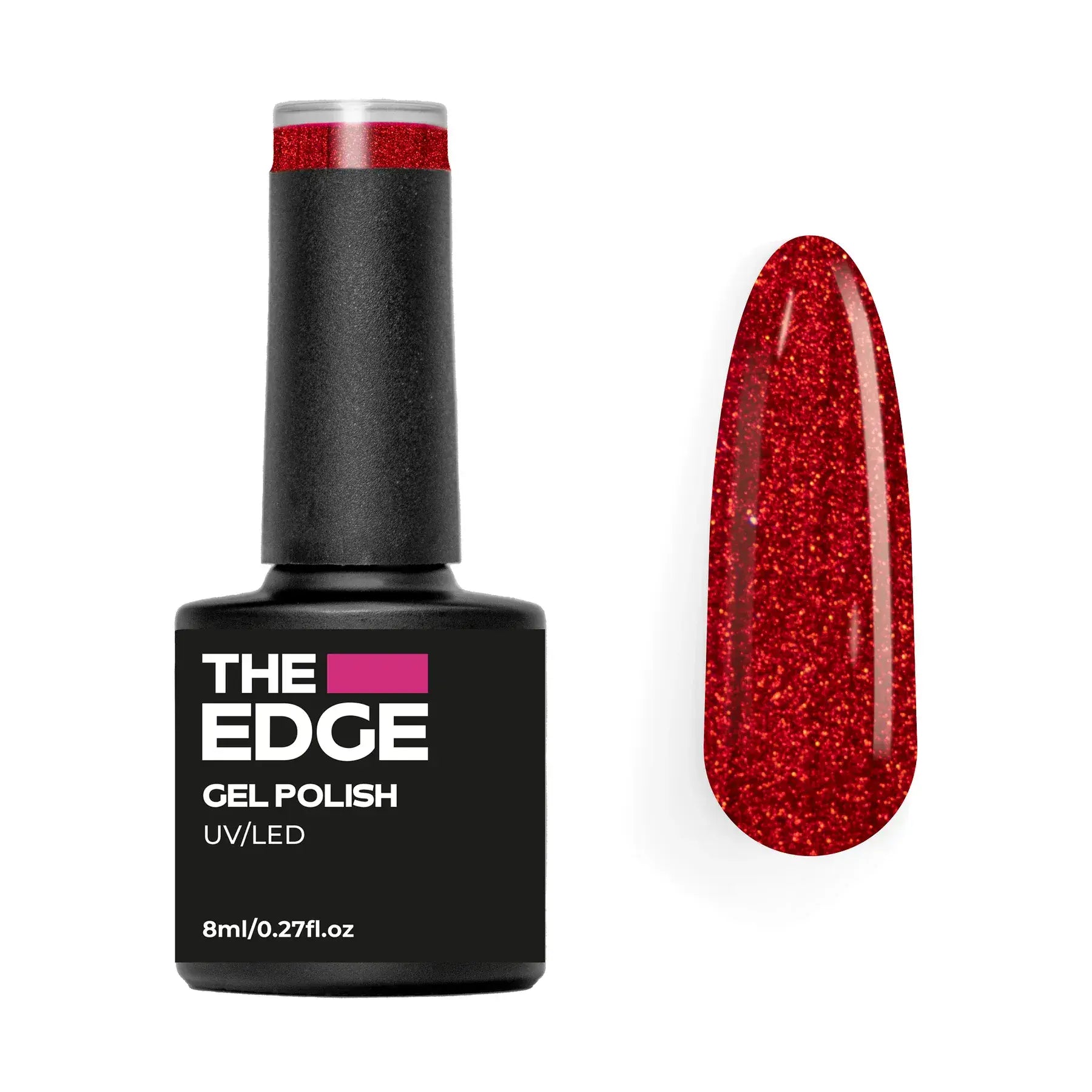 The Edge The Metallic Red (FX) Gel Polish 8ml
