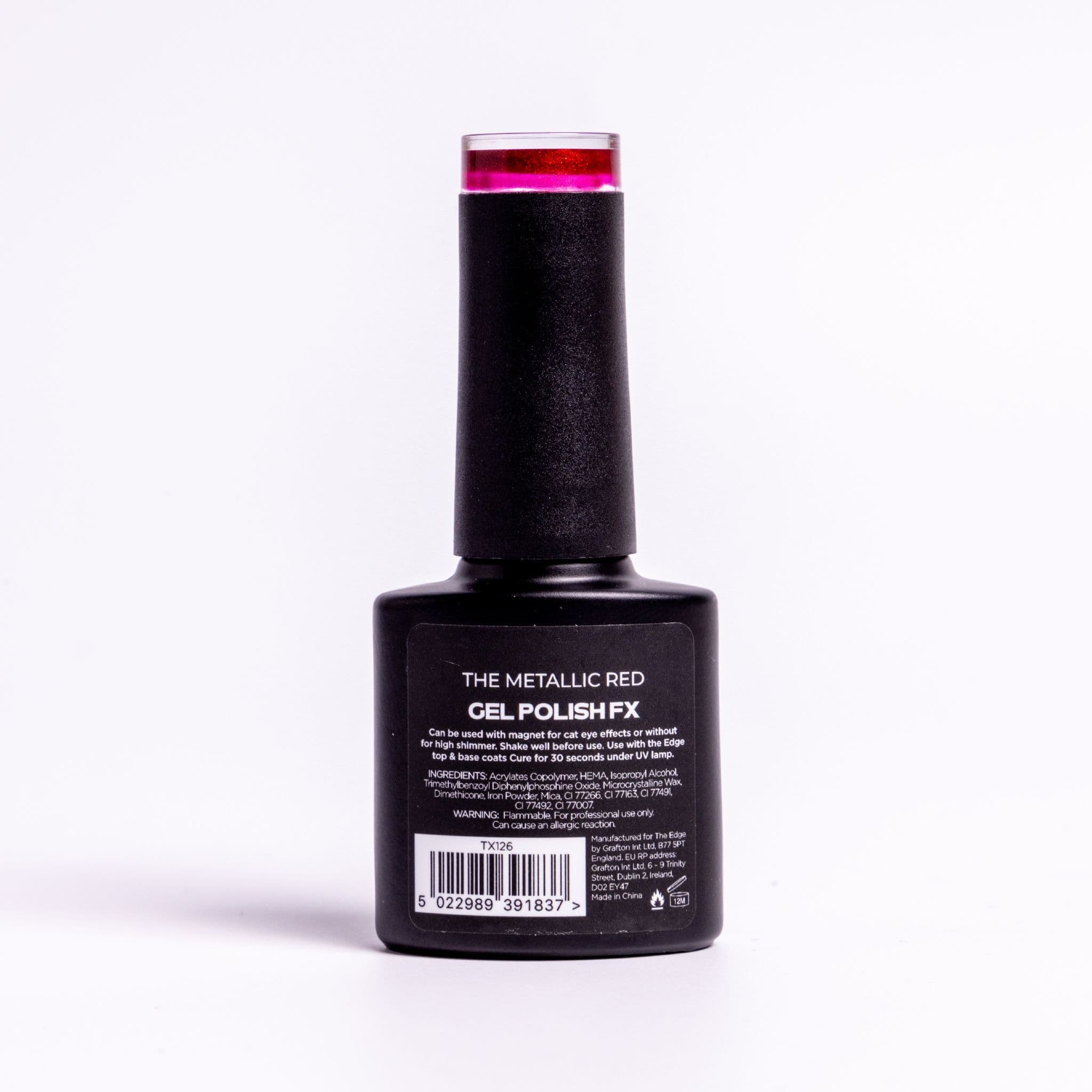 The Edge The Metallic Red (FX) Gel Polish 8ml