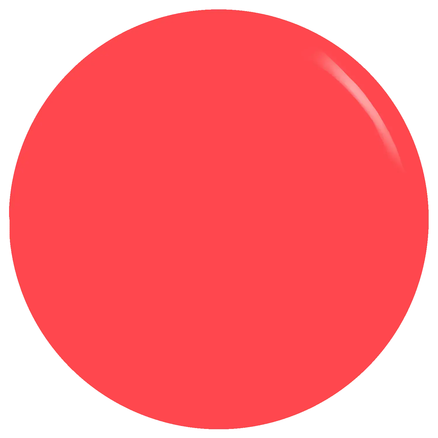 The Edge The Neon Coral Gel Polish 8ml