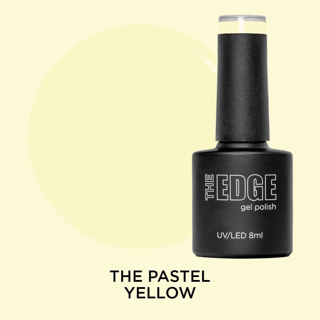 The Edge The Pastel Yellow Gel Polish 8ml