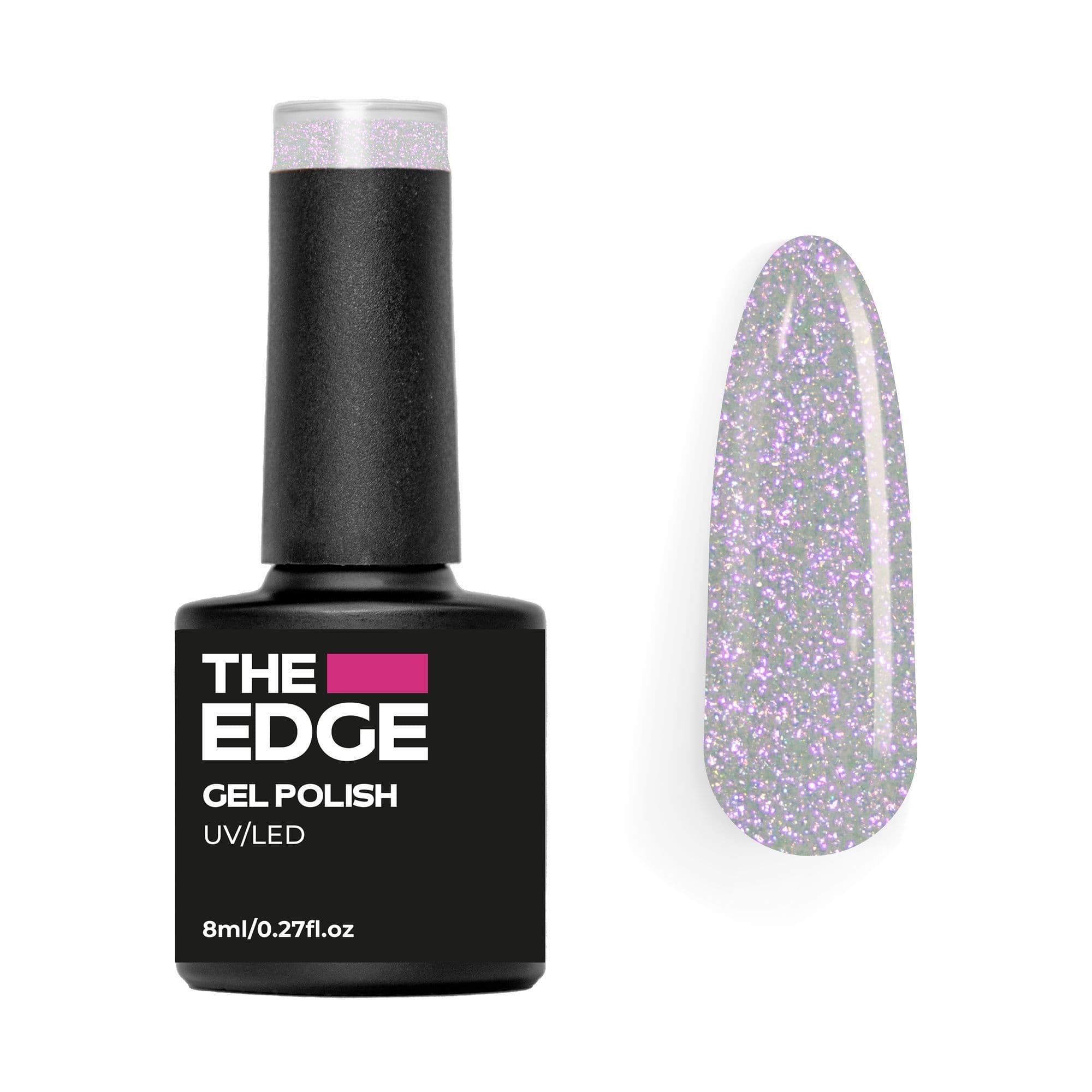 The Edge The Pink Glaze Topper (FX) Gel Polish 8ml