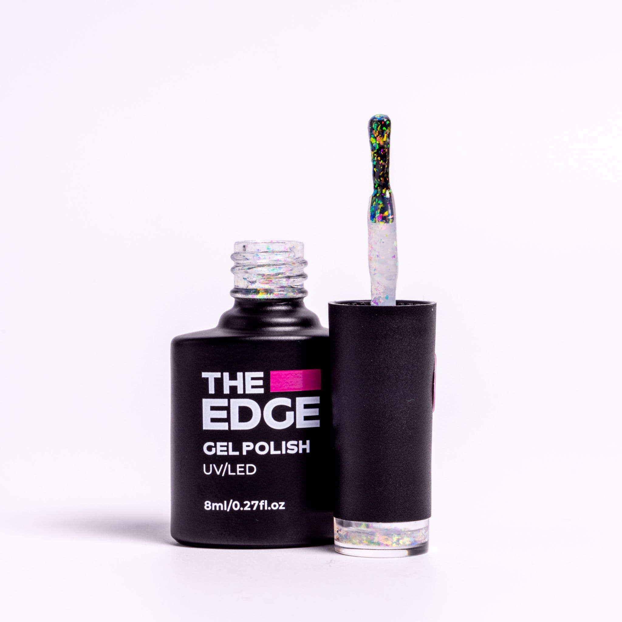 The Edge The Rainbow Flake Topper (FX) Gel Polish 8ml