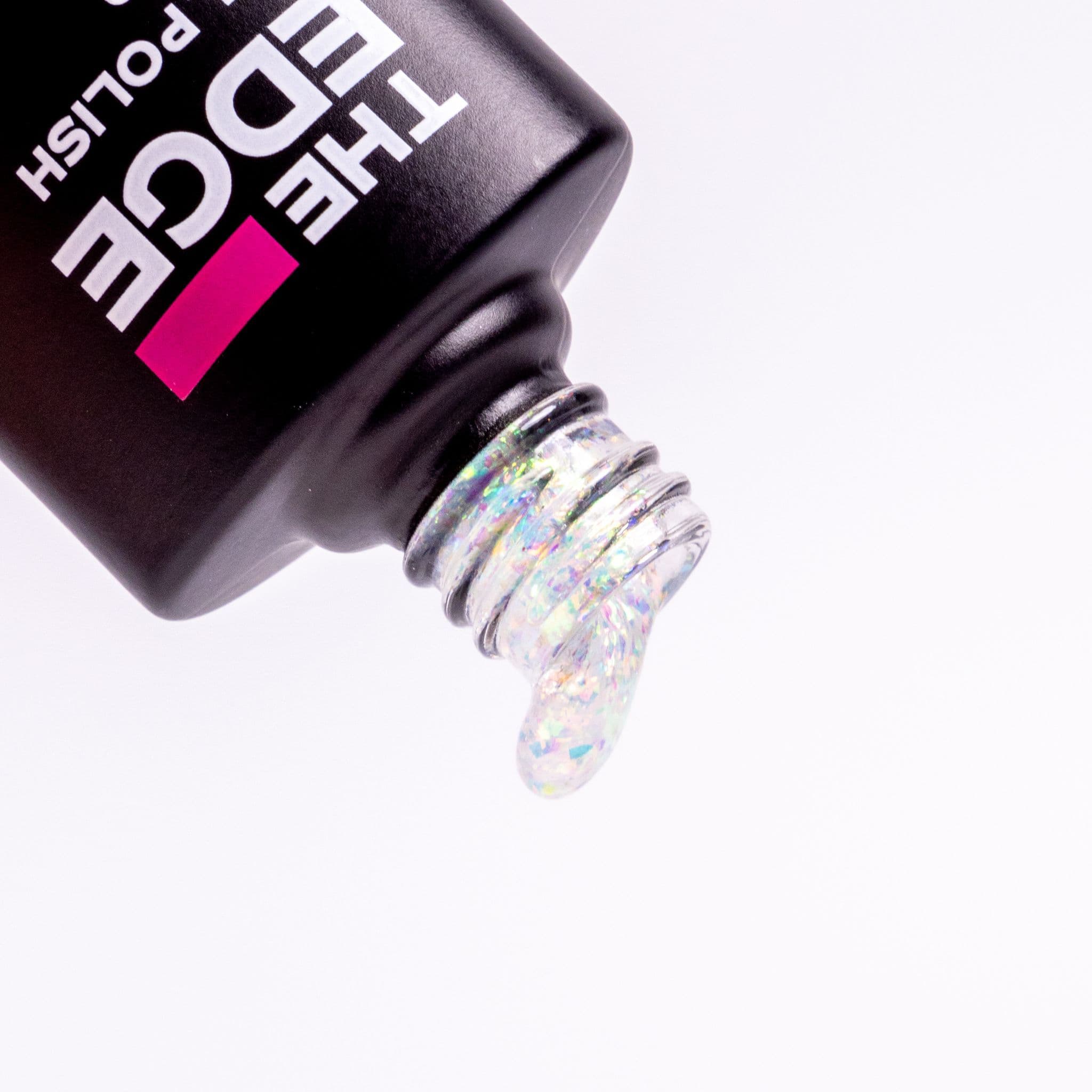 The Edge The Rainbow Flake Topper (FX) Gel Polish 8ml