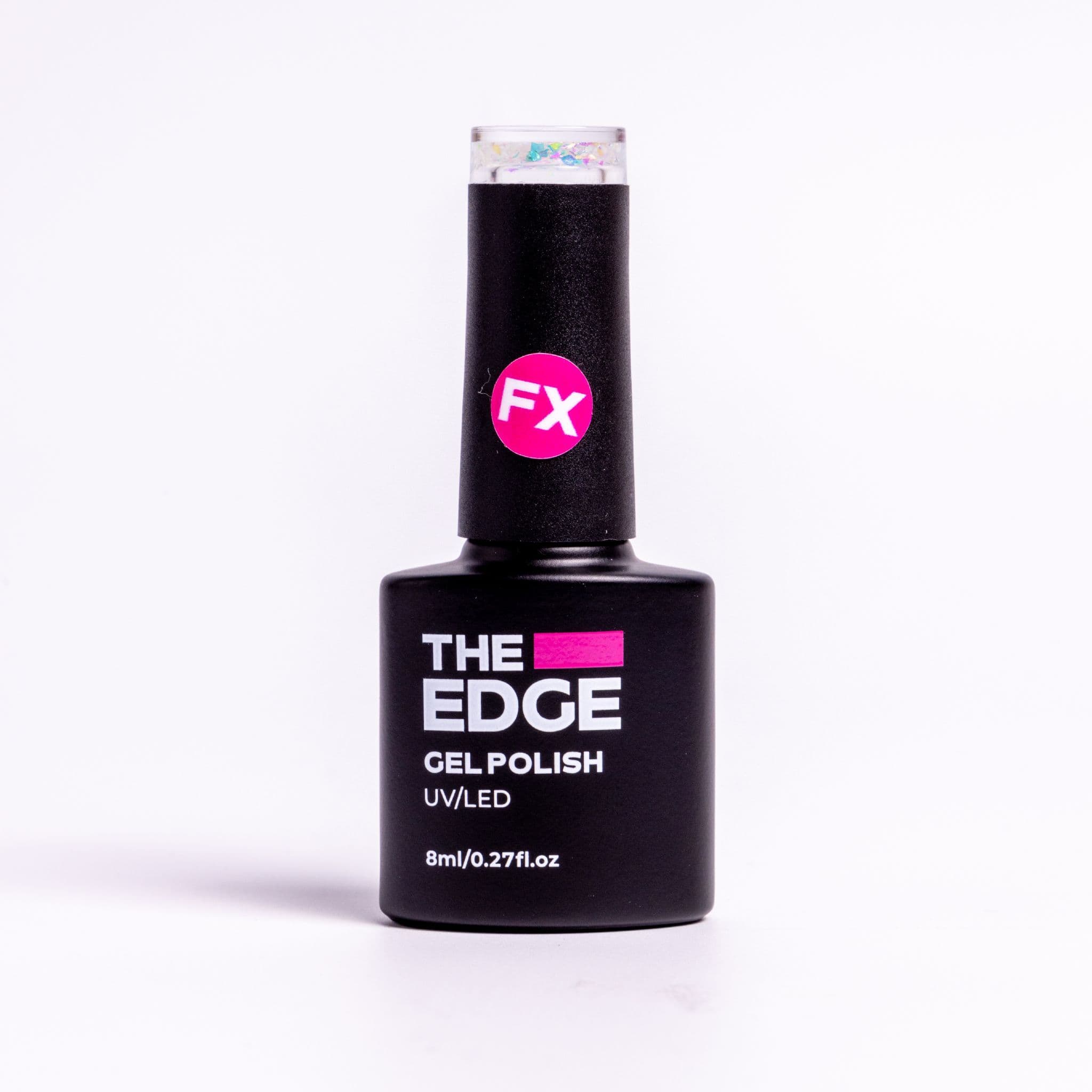 The Edge The Rainbow Flake Topper (FX) Gel Polish 8ml
