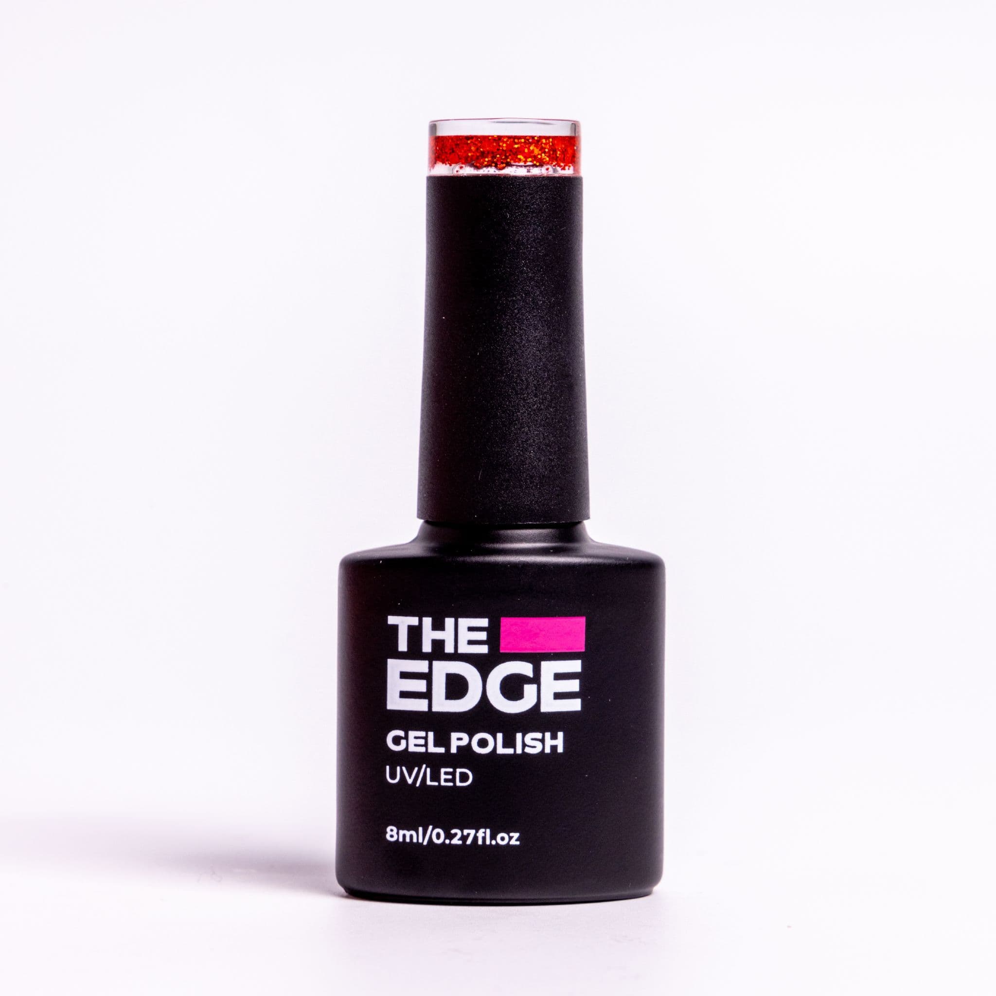 The Edge The Red Glitter Gel Polish 8ml