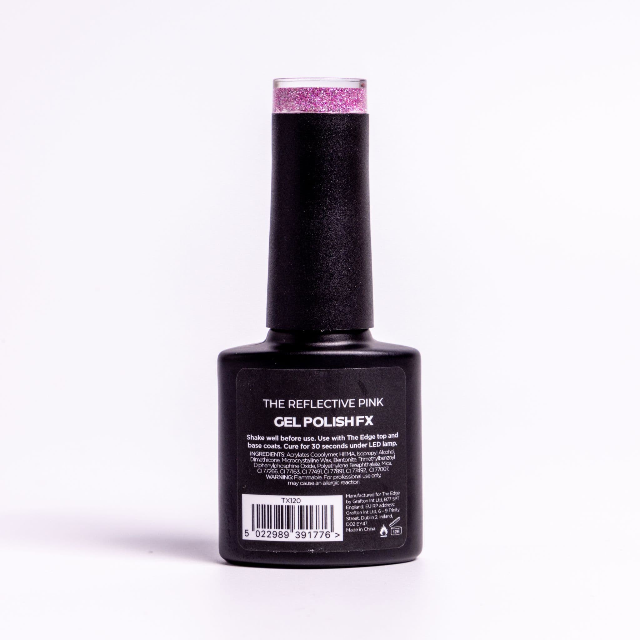 The Edge The Reflective Pink (FX) Gel Polish 8ml