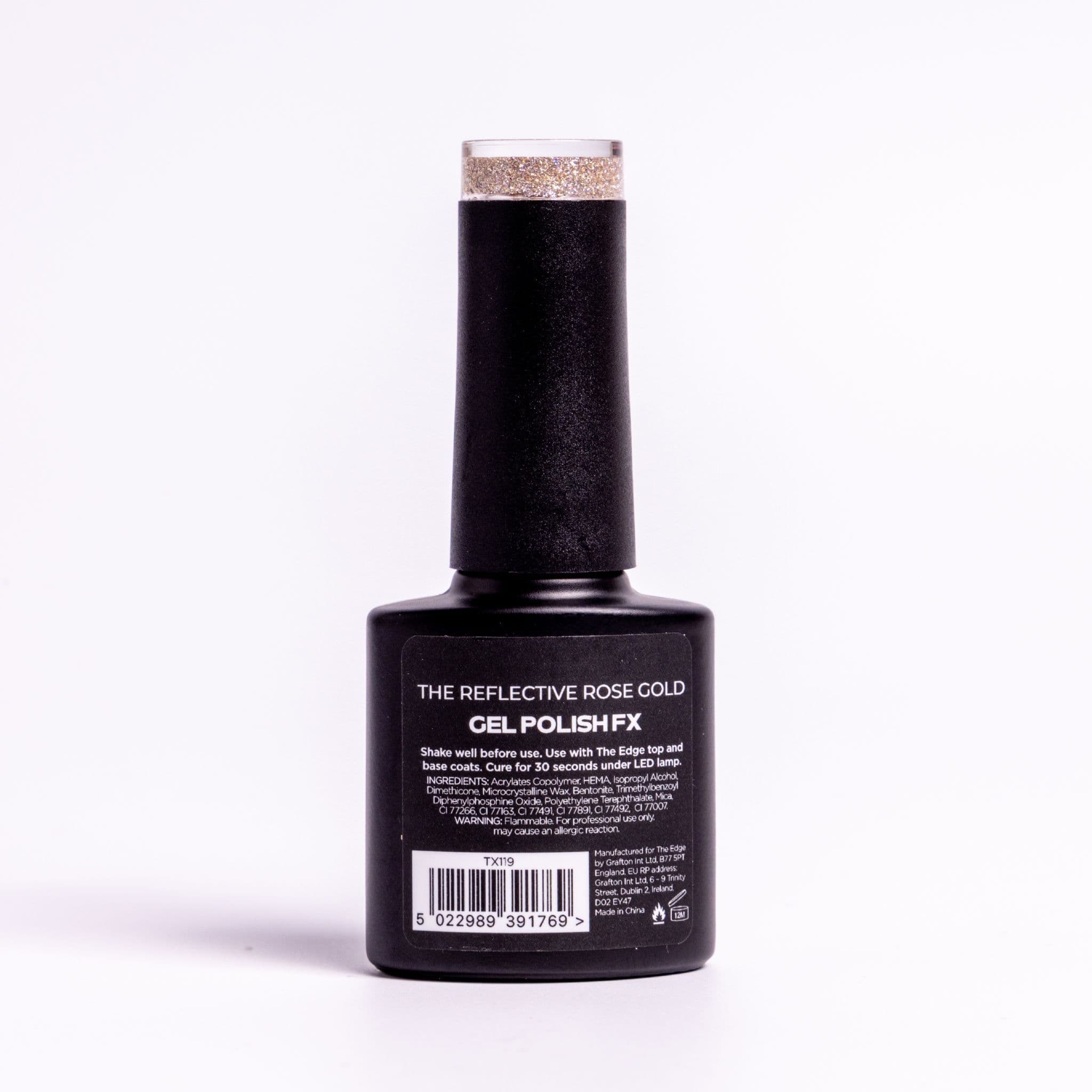 The Edge The Reflective Rose Gold (FX) Gel Polish 8ml
