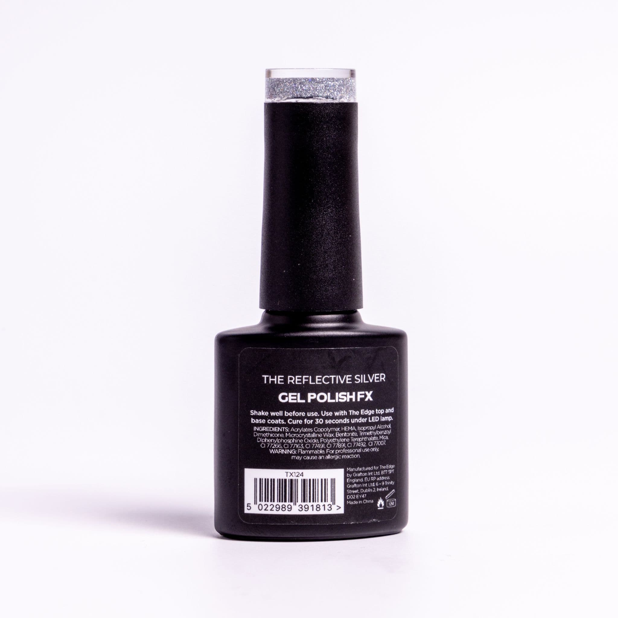 The Edge The Reflective Silver (FX) Gel Polish 8ml