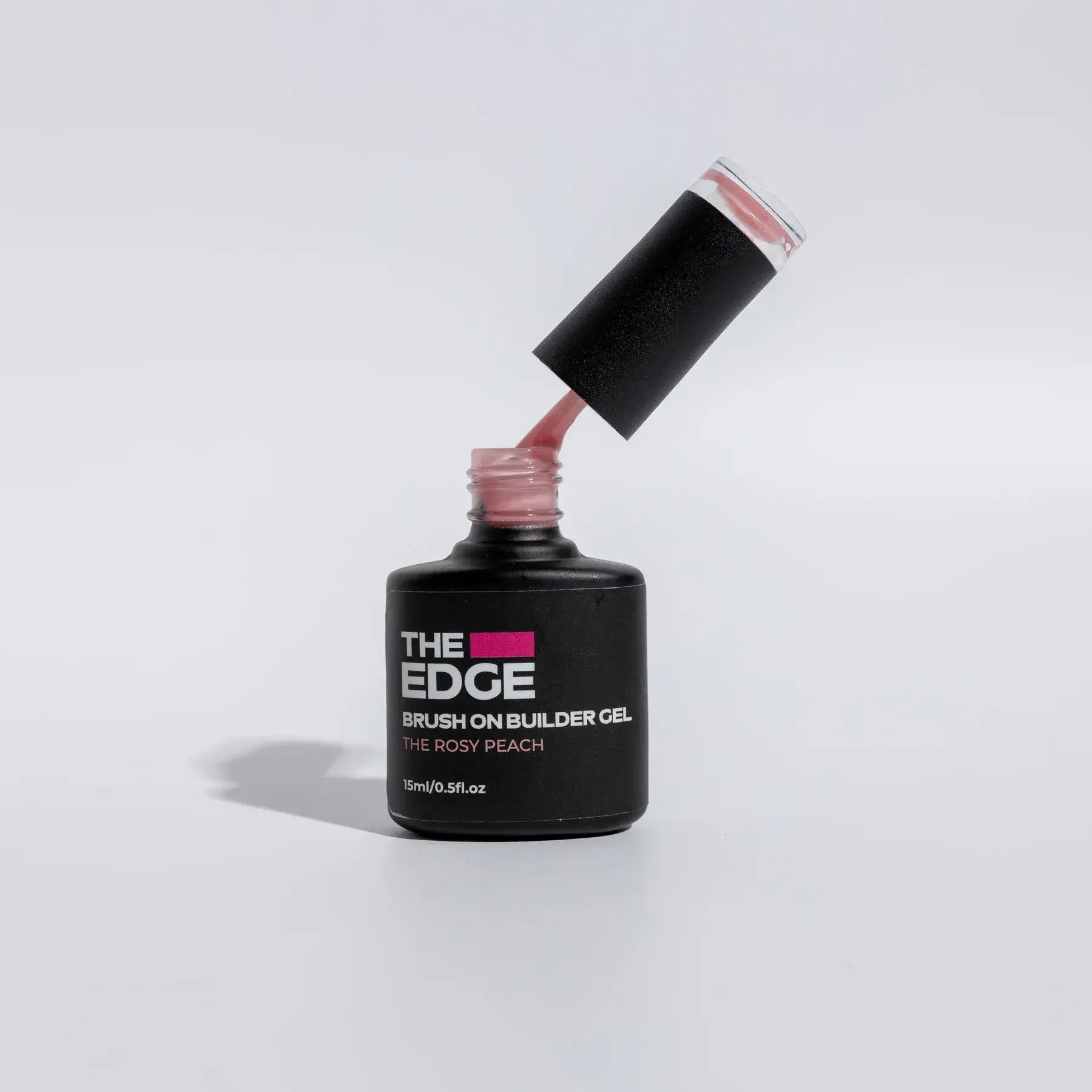 The Edge The Rosy Peach Brush On Builder Gel 15ml