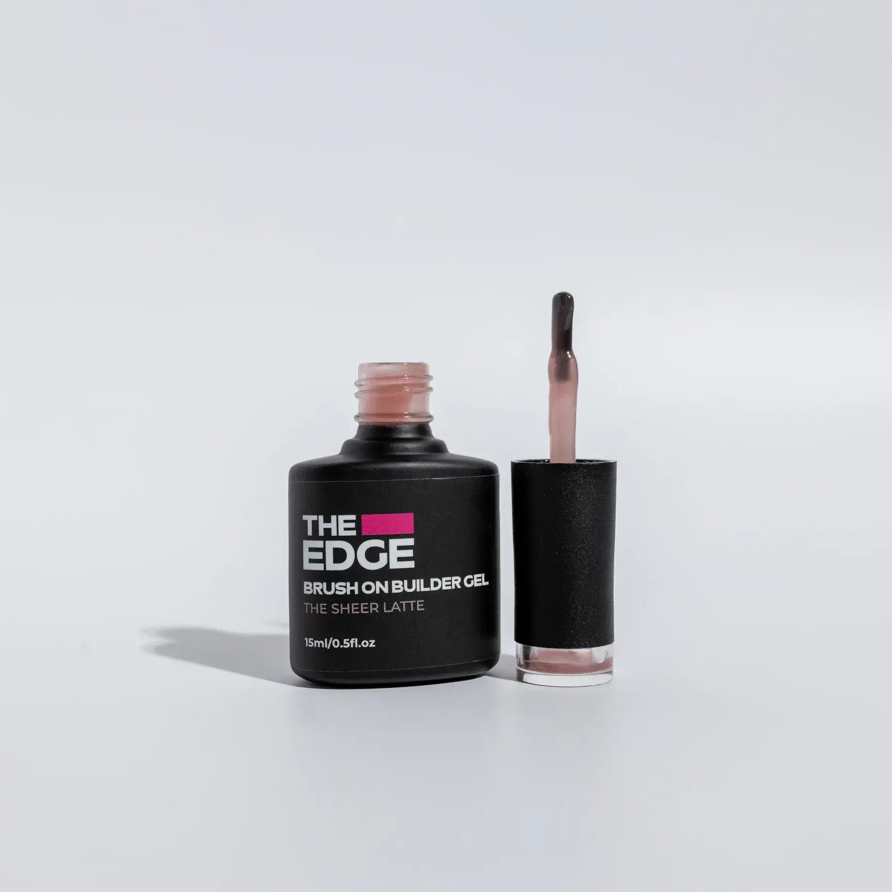 The Edge The Rosy Peach Brush On Builder Gel 15ml
