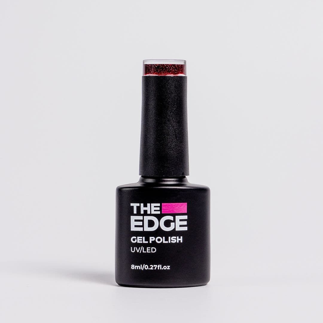 The Edge The Rouge Glitter Gel Polish 8ml
