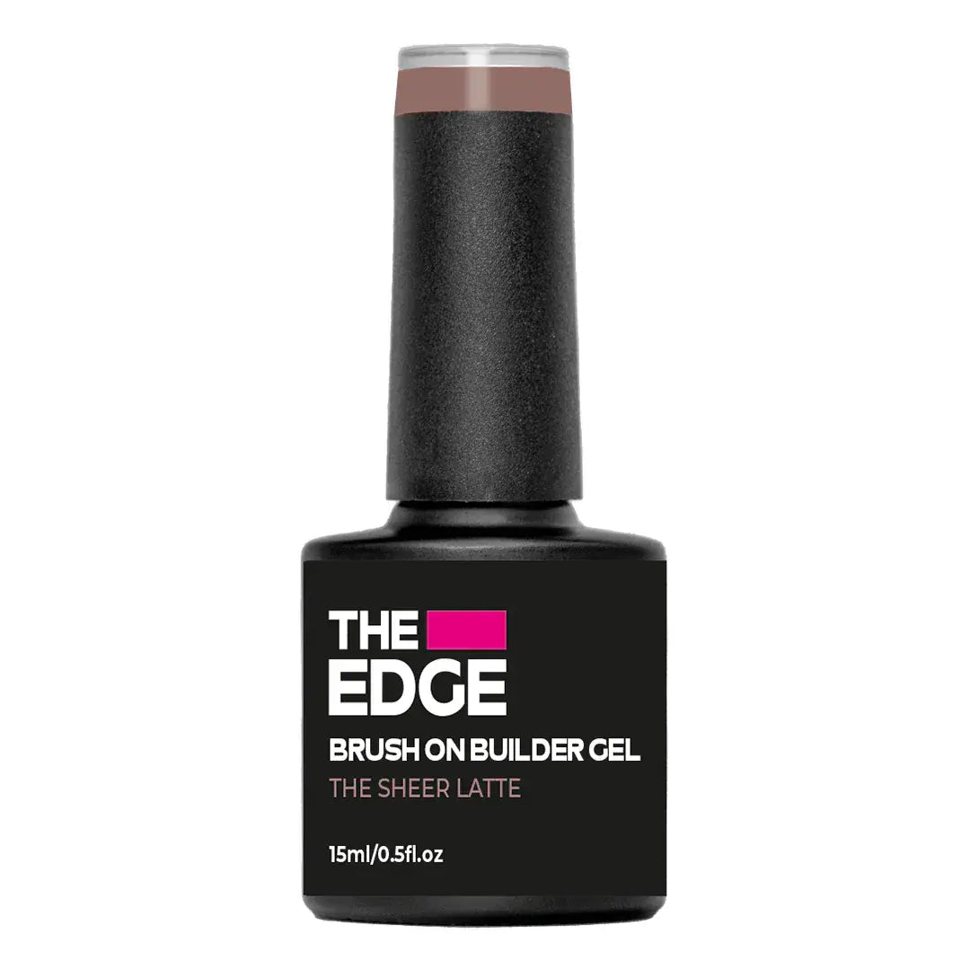 The Edge The Sheer Latte Brush On Builder Gel 15ml