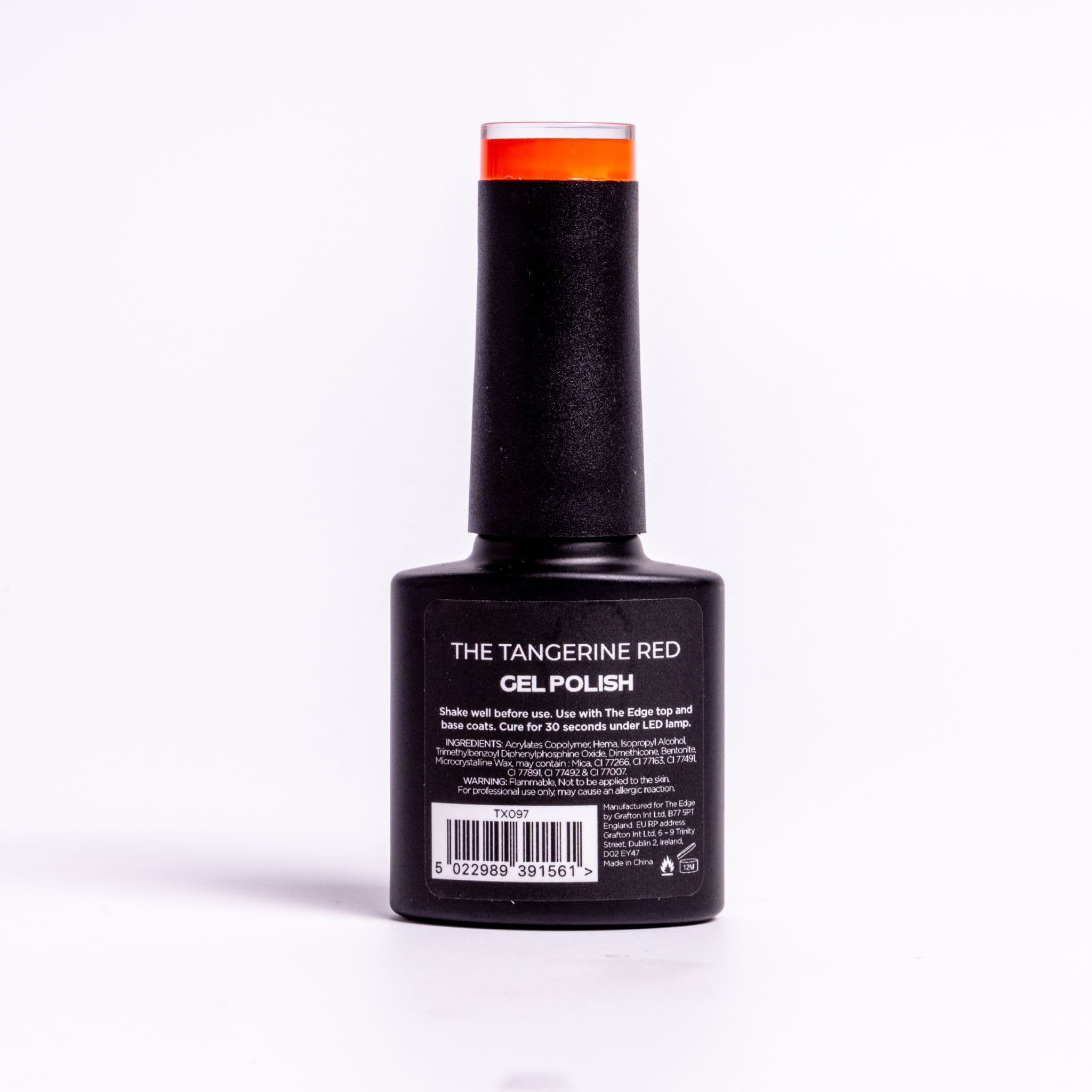 The Edge The Tangerine Red Gel Polish 8ml