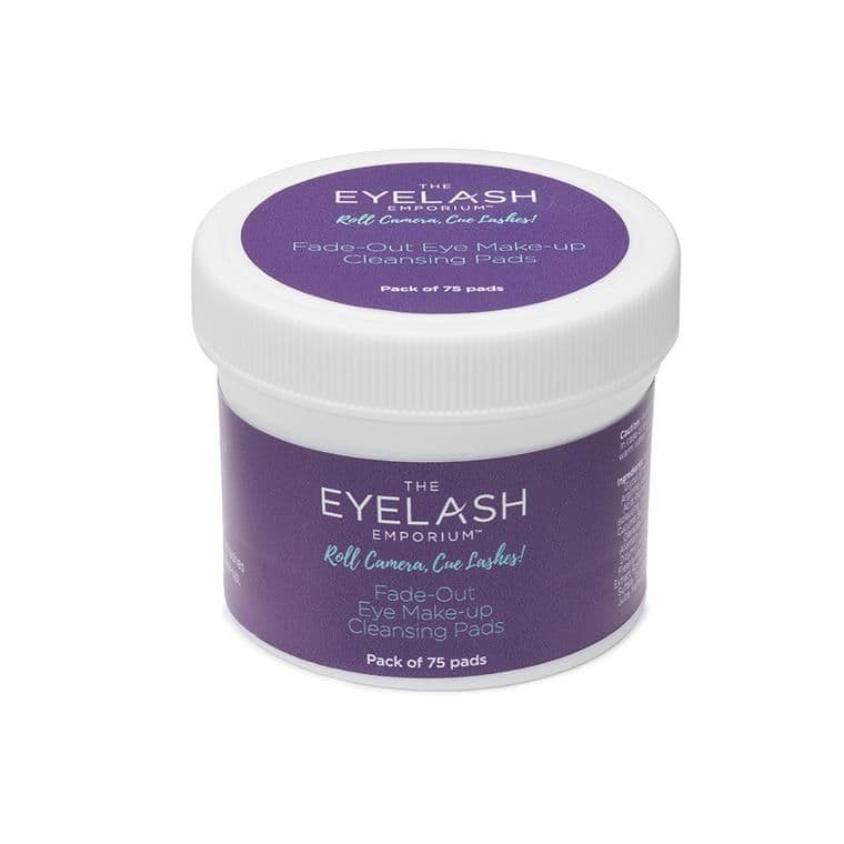 The Eyelash Emporium Fade Out Eye Make-up Cleansing Pads 75