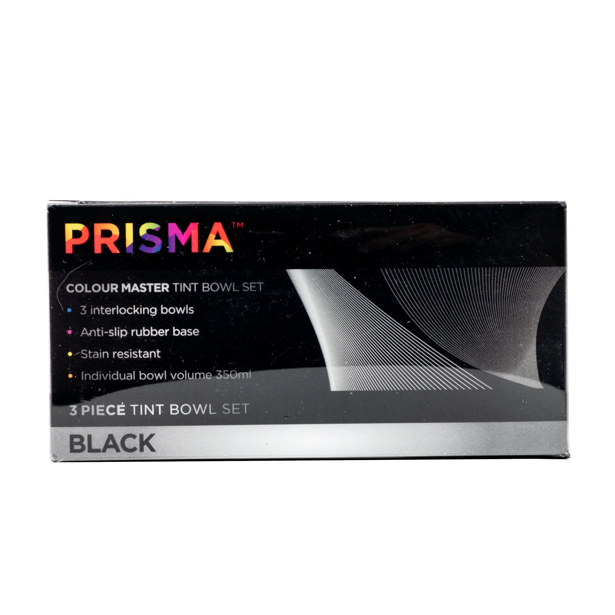 Prisma Master Tint Bowl Set Black (3)