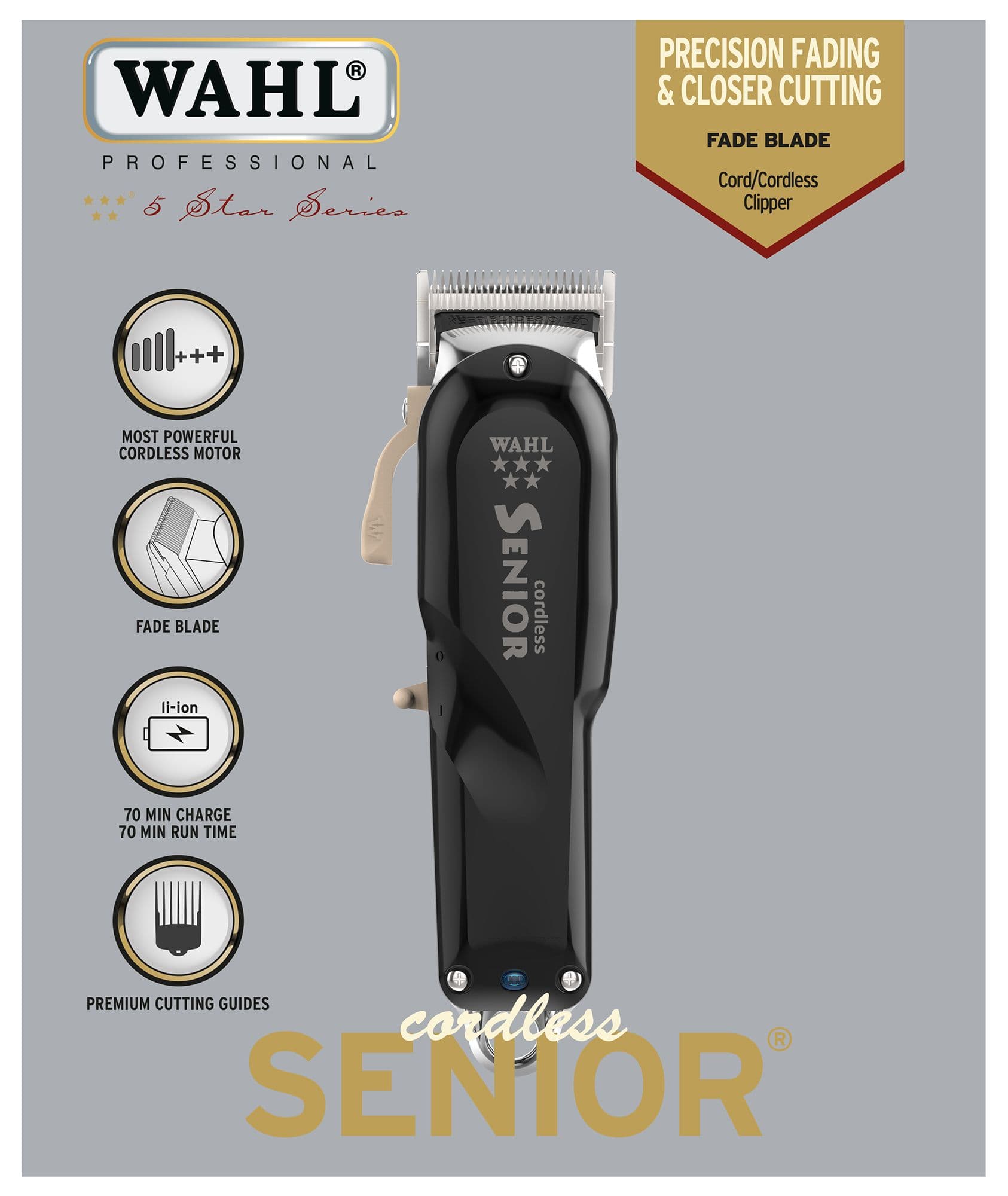 Wahl Senior Cordless Clippers