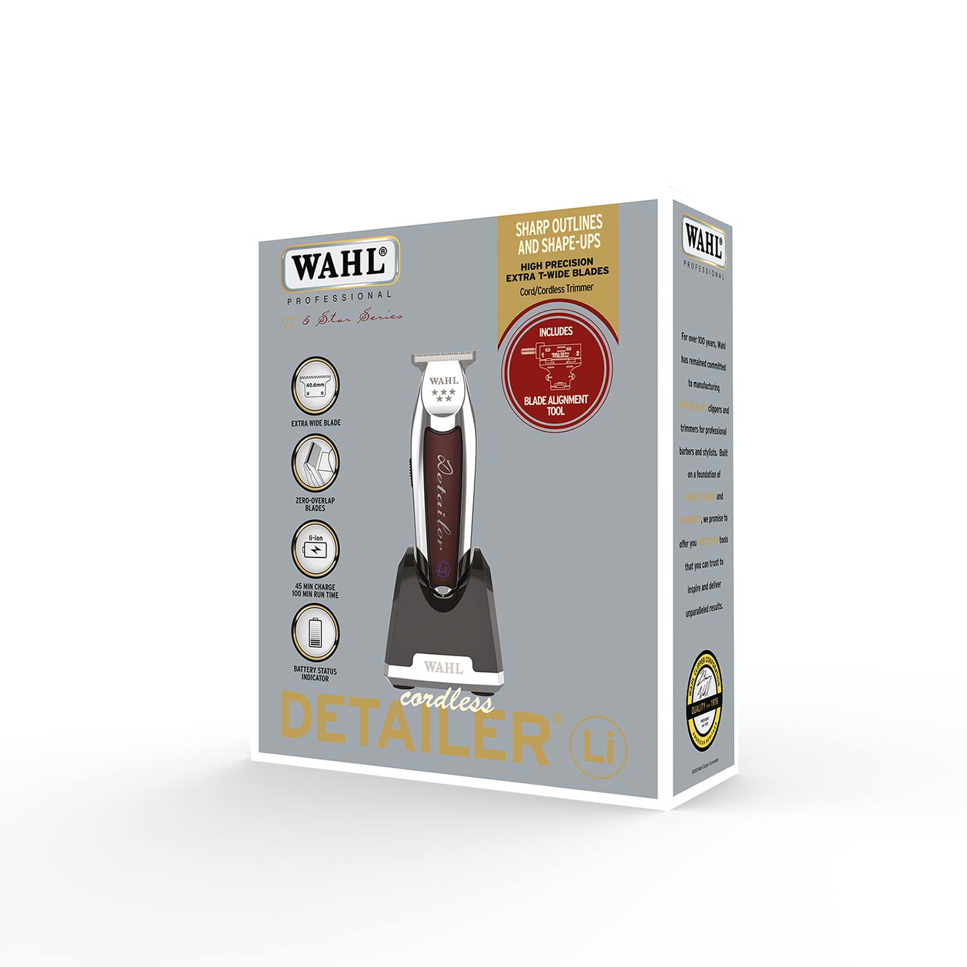 Wahl Cordless Detailer Li Trimmer 38mm