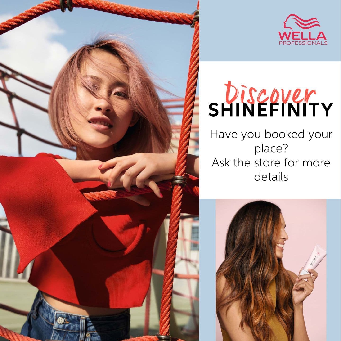 Wella Professional Express Colour Choice and Shinefinity Course